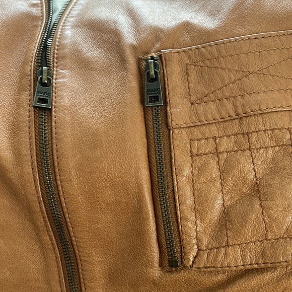 Genuine leather jacket by Andrew Mark - Picture 4 of 15